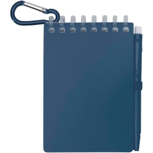 Ensemble carnet souple d’extérieur recyclé et stylo bille (encre noire) Lig Mini 8