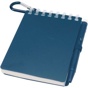 Ensemble carnet souple d’extérieur recyclé et stylo bille (encre noire) Lig Mini 4