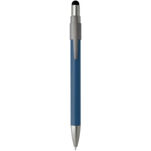 Stylo bille recyclé RCS avec stylet et toupie antistress (encre noire) Rill 5