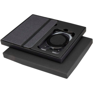 Coffret cadeau Kern avec carnet à couverture rigide A6 et portefeuille MagSafe 2