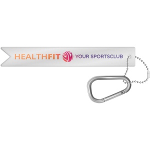 Attache RFX™ H-9 légère en PVC réfléchissant avec mousqueton 3