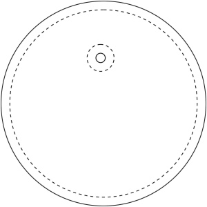 Attache ronde RFX™ H-16 en PVC léger et réfléchissant 9