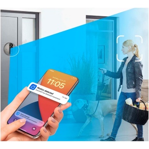 Judas pour porte intelligent avec Wi-Fi Prixton DV50 6