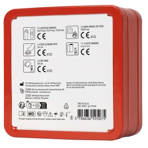 Kit de premiers secours Mykit en métal 10