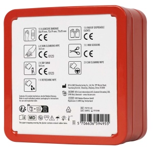 Kit de premiers secours en métal pour voiture MyKit 10