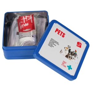 Kit de premiers secours en métal pour animaux de compagnie MyKit 18