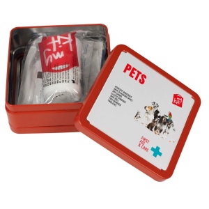 Kit de premiers secours en métal pour animaux de compagnie MyKit 20