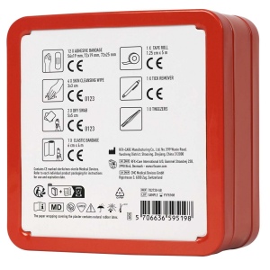 Kit de premiers secours en métal pour animaux de compagnie MyKit 10