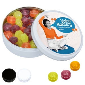 Boîte «Black or White» avec pastilles Pulmoll, 60g