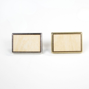 Pin's RECTANGLE Bois - France