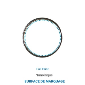 Pin's ROND 25 mm - France 4