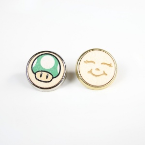Pin's ROND Bois - France 2