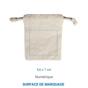Pochon coton FIDJI XXS 155 4