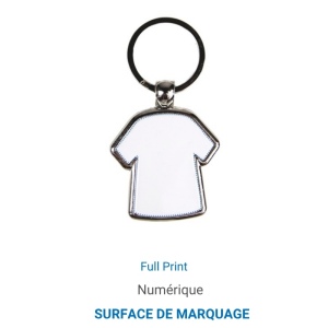 Porte-clé Métal MAILLOT 4