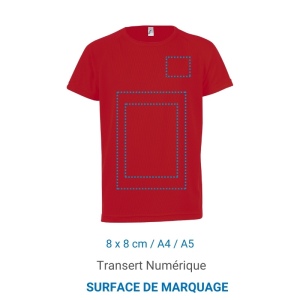 T-Shirt SPORT ENFANT 140 4