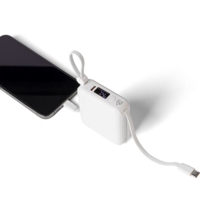 Power bank en ABS recyclé Jona 13