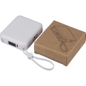 Power bank en ABS recyclé Jona 16