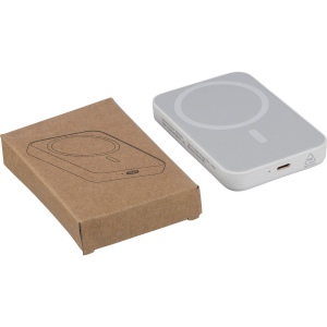 Power bank sans fil en ABS recyclé Miren 5