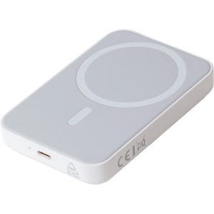 Power bank sans fil en ABS recyclé Miren 8