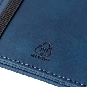 Porte-passeport et étiquette de bagage en PU recyclé Zani 4