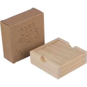 Mini Sudoku en bois de pin Kenza 6