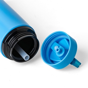 Gourde de 500 ml en acier inoxydable recyclé Zeno 17