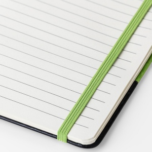 Carnet A5 en polyester rPET Yuna 9