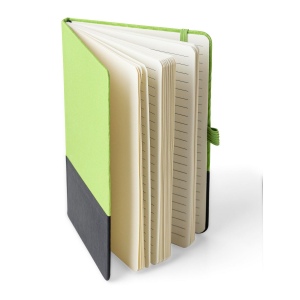 Carnet A5 en polyester rPET Yuna 12