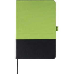 Carnet A5 en polyester rPET Yuna 3