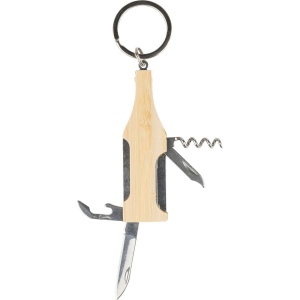 Porte-clés multi-outils en bambou Inaya 3