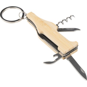 Porte-clés multi-outils en bambou Inaya 6