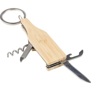 Porte-clés multi-outils en bambou Inaya 7
