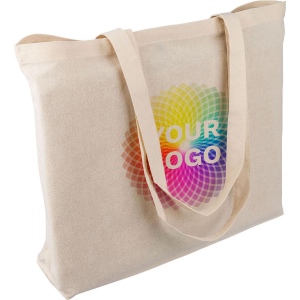 Sac shopping en coton 140 g/m2 Isak 12