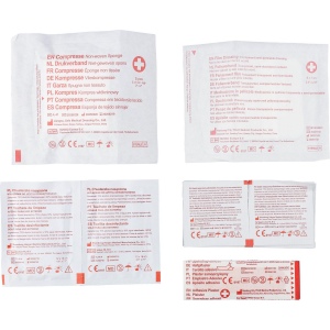 Trousse de premiers secours en polyester rPET 600D Kairo