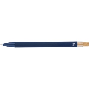 Stylo à bille en aluminium recyclé Kira 8