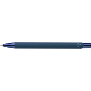 Stylo à bille toucher gomme en aluminium recyclé Anisa 10