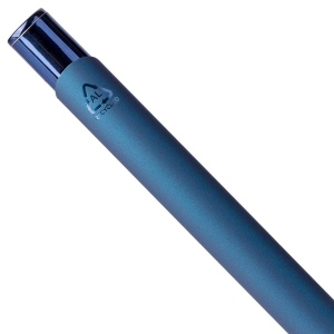 Stylo à bille toucher gomme en aluminium recyclé Anisa 12