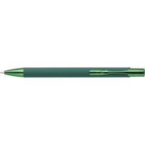 Stylo à bille toucher gomme en aluminium recyclé Anisa 4