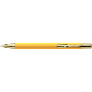 Stylo à bille toucher gomme en aluminium recyclé Anisa 7