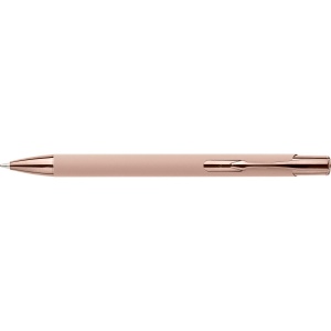 Stylo à bille toucher gomme en aluminium recyclé Anisa 9