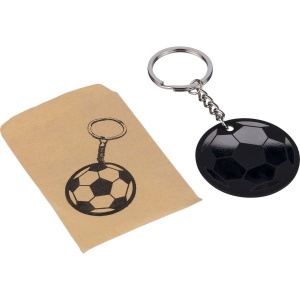 Porte-clés ballon de football en acier inoxydable recyclé Ciro 5
