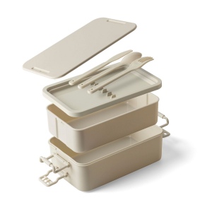 Lunch box double compartiments en PP Siena 8