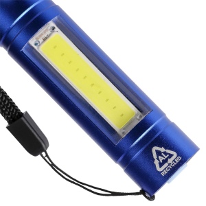 Lampe de poche COB en aluminium recyclé Sami 11