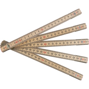 Mètre pliable en bois de bouleau Ezio 3