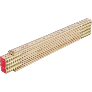 Mètre pliable en bois de bouleau Ezio 6