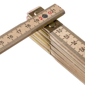 Mètre pliable en bois de bouleau Ezio 7
