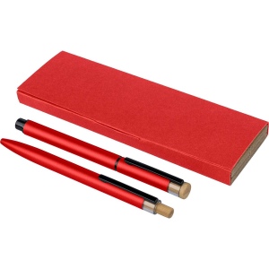 Parure de stylos en aluminium recyclé laqué Ilaria 6