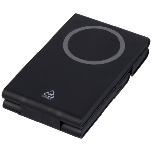 Power bank magnétique sans fil 3 en 1 en ABS recyclé Valerio 7