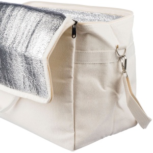 Sac isotherme en polycoton recyclé 330 g/m2 Luz 9
