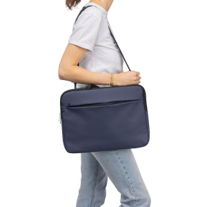 Sacoche pour ordinateur portable en PU recyclé Rafi 14